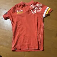 GOTCHA ポロシャツ オレンジ L-40サイズ