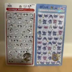 ボンボンドロップ　正規品　ディズニー　101匹わんちゃん&スティッチ