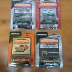 GreenLight 1/64スケール マッスル・カー・ガレージ 4種 - メルカリ