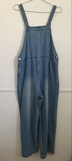 アーバンリサーチ サニーレーベル デニム サロペット フリーサイズ　ブルー