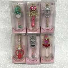 セーラームーン ミニチュアリータブレット 外部戦士 変身リップロッド まとめ売り