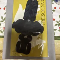 (츠치야 백) 블랙 컴팩트 백팩 파우치