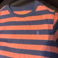 Polo Ralph Lauren 半袖Tシャツ 130サイズ オレンジネイビー