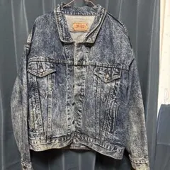 リーバイス　デニムジャケット　ケミカル