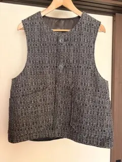 エンジニアードガーメンツ　ベスト　リバーシブル