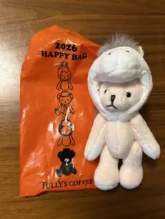 タリーズ 2026 HAPPY BAG 干支テディ