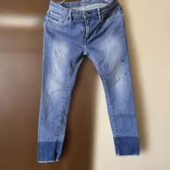 HYSTERIC GLAMOUR スキニーデニム Mサイズ ペイント加工