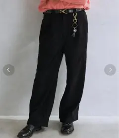 TECH SOLOTEX コーデュロイウォッシャブル イージーベイカーパンツ