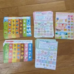 動物、サンリオ(シナモロール)、シールセット17枚