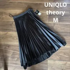 UNIQLO x Theory ブラック プリーツスカート M