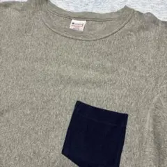 Champion Reverse Weave Tシャツ グレー M