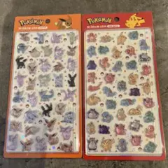 ポケモン 3D ステッカー 2枚セット