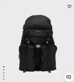 PRADA Re-Nylon xサフィアーノレザー バックパック