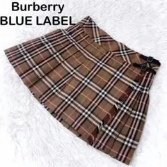 【極美品】BURBERRY BLUE LABEL ノバチェック ミニスカート