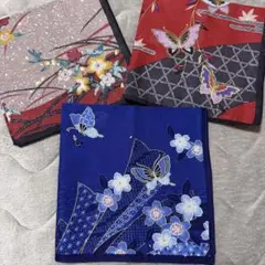 和柄　 ハンカチ　3枚セット　新品