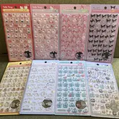 ボンボンドロップシール ミニ サンリオ 8種セット