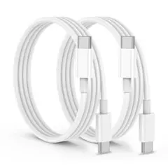USB-C to USB-C ケーブル 1m 2本セット