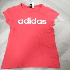 adidas（アディダス） コーラルピンク Tシャツ　150
