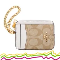COACHコーチシグネチャー 小物 財布 コインケース カードケース