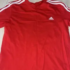 adidas 半袖 Tシャツ レッド