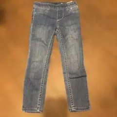 デニムブルー ストレートパンツ 100cm