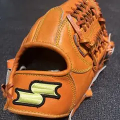 SSK オレンジ レザー 野球グローブ 硬式 大人用 94