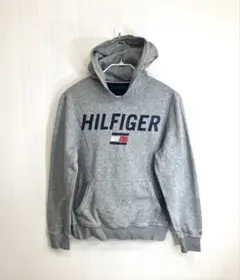TOMMY HILFIGER SPORT グレー パーカー M
