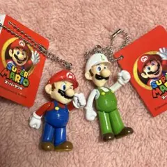 スーパーマリオ スイングマスコットVer.2 【マリオ】【ルイージ】セット
