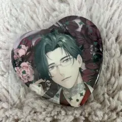 五木左京 ハート型缶バッジ - メルカリ