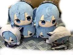 ホロライブ　星街すいせい　寝そべりぬいぐるみ　パペットぬいぐるみ　6個セット