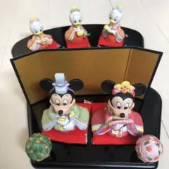 ひな祭り　ディズニー雛人形　ミッキーミニー
