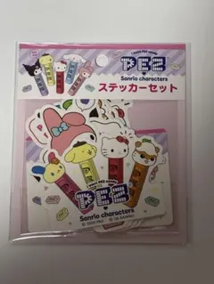 サンリオキャラクターズ　PEZ ステッカーセット　シール　ハローキティ