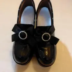 ROJITA 厚底ローファー ビジューリボン付のサムネイル