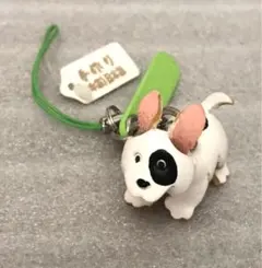 日本製 犬 モチーフ 本革 手作り キーホルダー チャーム アクセサリー 職人