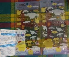 正規品　サンリオ　クリアキャンディシール　キャラクター大賞　投票カード