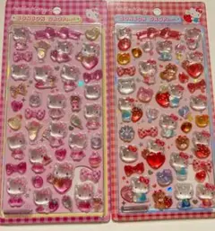 【正規品】ボンボンドロップシール サンリオ 第二弾 ハローキティ 2枚セット