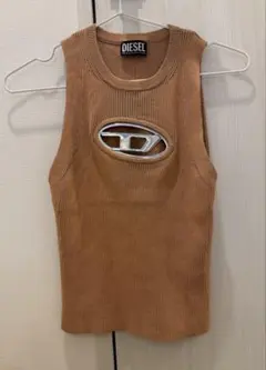 DIESEL リブ編みタンクトップ Sサイズ