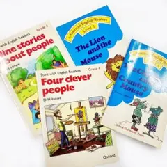 英語絵本4冊 多読 Oxfordレベル4 英検5～4級 名作入り③