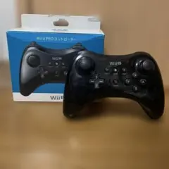 WIIU WiiU PROコントローラー クロ