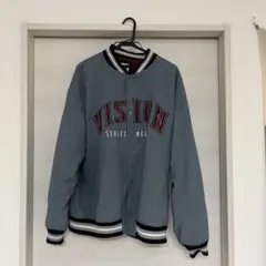 VISION STREET WEAR スタジャン グレー