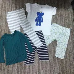 100cm ユニクロ　6点セット