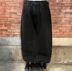 USA古着 Levi's 505 ブラックデニム メキシコ製 ワイド ストレート
