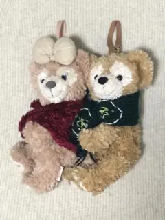 ダッフィー & シェリーメイ ぬいぐるみポーチ