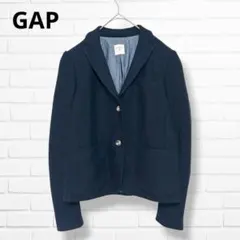 ギャップ GAP✨テーラードジャケット【２】ネイビー 秋冬