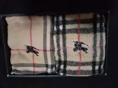 BURBERRY/バーバリータオルセット新品未使用
