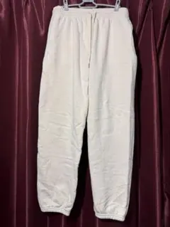 UNIQLO クリーム色 スウェットパンツ XL