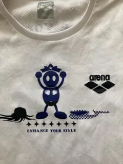 arena 半袖Tシャツ ホワイト キャラクタープリントのサムネイル