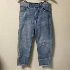UNIQLO デニムパンツ スリムボーイフレンドフィット26（66cm)