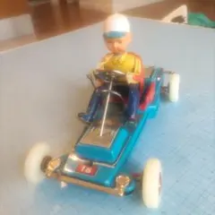 イチコー【ダットサン ブルーバード410赤 動作不良】当時物