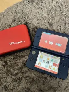 NEWニンテンドー3DS メタリックブルー　本体　ケース付き
